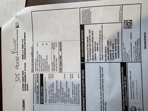 2023 Cadillac CT4 Premium Luxury