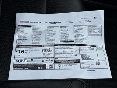 2024 Chevrolet Suburban High Country