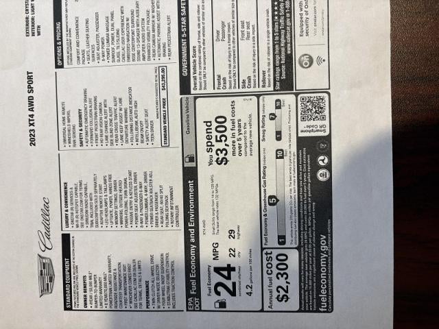 2023 Cadillac XT4 Sport