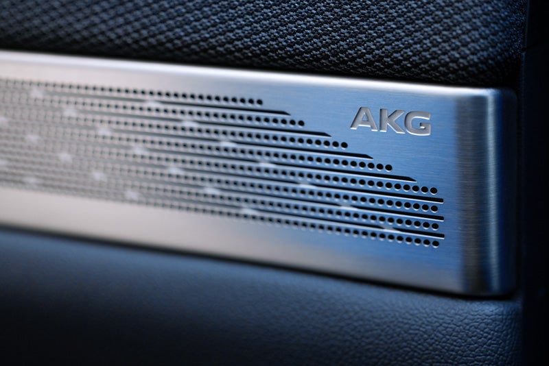 Close-up View of the AKG Studio Audio Speaker | Sarant Cadillac in Farmingdale NY