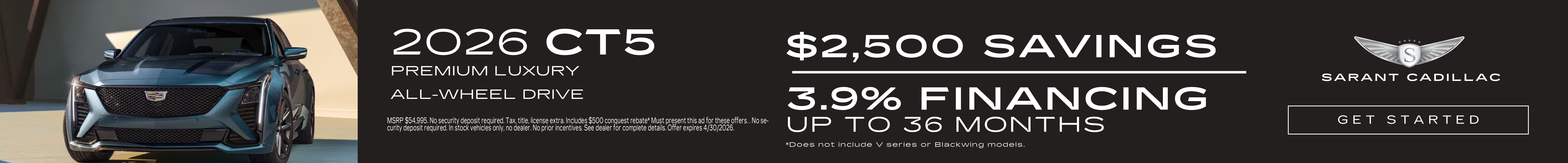 2026 CT5 Premium Luxury